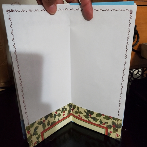 🎄 HAND CRAFTED Christmas card journal notebook with box - Picture 6 of 11